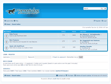 Tablet Screenshot of forum.harmonicdog.com